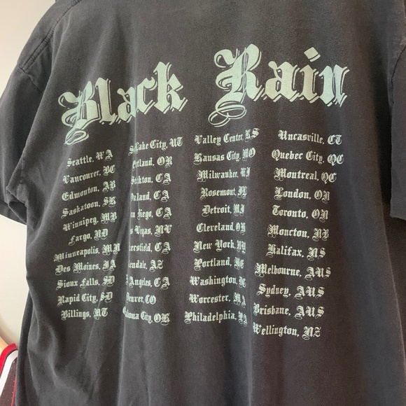 Vintage Ozzy Osbourne Black Rain 2007 Tour T-shirt - Picture 5 of 7
